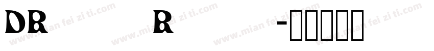 DRboran Regular字体转换